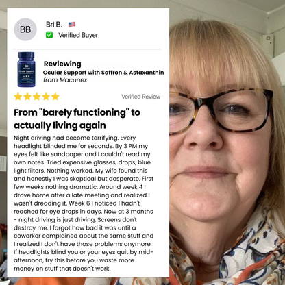 Ocular Support with Saffron & Astaxanthin