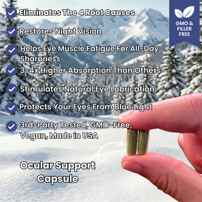 Ocular Support with Saffron & Astaxanthin