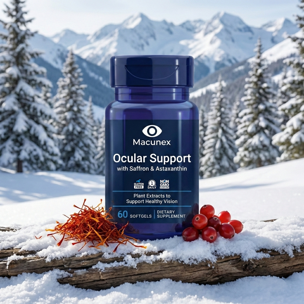 Ocular Support with Saffron & Astaxanthin